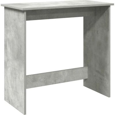 vidaXL 860457 Desk Concrete Grey - Desk vidaXL 860457 Desk Concrete Grey - Desk