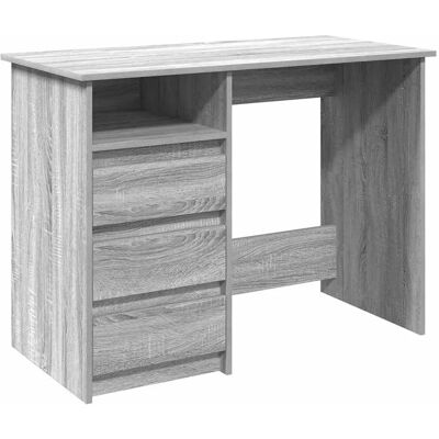 vidaXL 860468 Graues Sonoma Schreibtisch - Engineering Holz vidaXL 860468 Graues Sonoma Schreibtisch - Engineering Holz