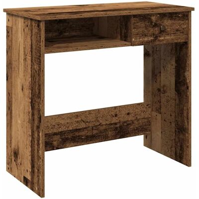 vidaXL 860479 Weiß altes Holz Schreibtisch - Schreibtisch vidaXL 860479 Weiß altes Holz Schreibtisch - Schreibtisch