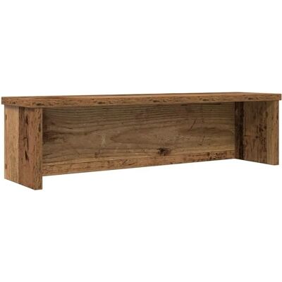 vidaXL Kitchen Shelf Stackable Reclaimed Wood Look 50x15x16 cm - Kitchen Shelf vidaXL Kitchen Shelf Stackable Reclaimed Wood Look 50x15x16 cm - Kitchen Shelf