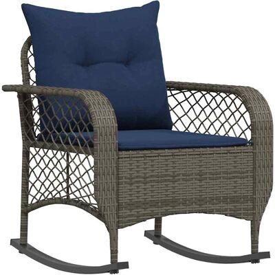vidaXL 4104200 Gartenstuhl Stahlblau - Gartenmöbel vidaXL 4104200 Gartenstuhl Stahlblau - Gartenmöbel