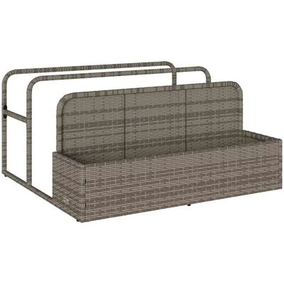 vidaXL Grijze Zwembadopslagcontainer - Pool Storage Container vidaXL Grijze Zwembadopslagcontainer - Pool Storage Container
