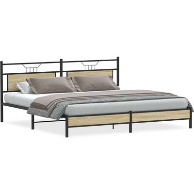 VidaXL Sängenisk - Sonoma Tammen Tuki - 200x200cm - Sängenisk VidaXL Sängenisk - Sonoma Tammen Tuki - 200x200cm - Sängenisk