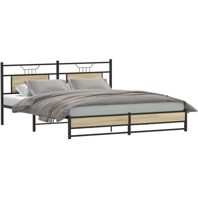 vidaXL Sonoma 180x200 cm Stålramme - Senge Type vidaXL Sonoma 180x200 cm Stålramme - Senge Type