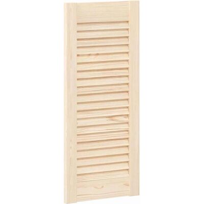 vidaXL Houten lamellenkastdeur vidaXL Houten lamellenkastdeur
