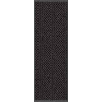 vidaXL Schwarze Fußmatte 60x180 cm - Fußmatte vidaXL Schwarze Fußmatte 60x180 cm - Fußmatte