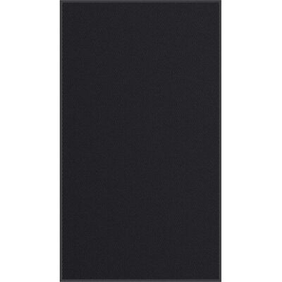 vidaXL Fußmatte Schwarz 115x200 cm - Fußmatte vidaXL Fußmatte Schwarz 115x200 cm - Fußmatte
