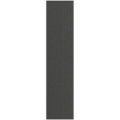 vidaXL Fußmatte Streifen Schwarz Grau 115x500 cm - Fußmatte vidaXL Fußmatte Streifen Schwarz Grau 115x500 cm - Fußmatte