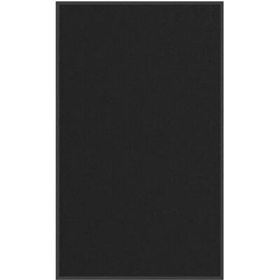 vidaXL Sort dørmåtte 90x150 cm - Indgangsmåtte vidaXL Sort dørmåtte 90x150 cm - Indgangsmåtte