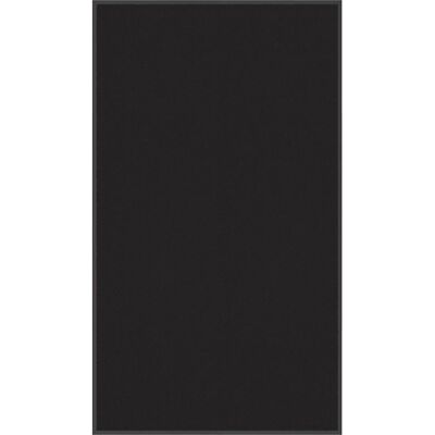 vidaXL Black Doormat 115x200 cm - Door Mat vidaXL Black Doormat 115x200 cm - Door Mat