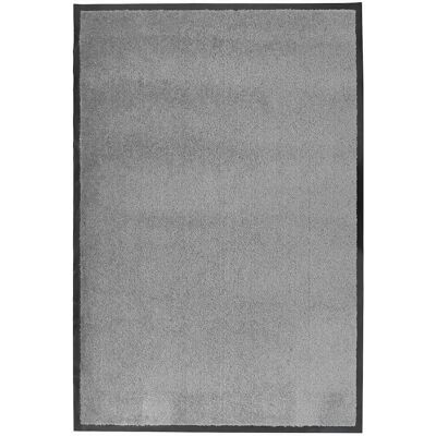 vidaXL Grijze Deurmat 60x90 cm - Deurtype vidaXL Grijze Deurmat 60x90 cm - Deurtype