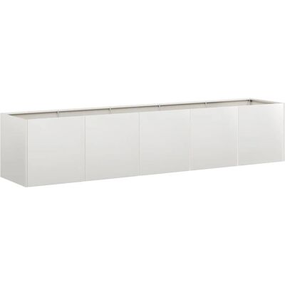vidaXL Edelstahl Pflanzgefäß - 200x40x40 cm - Großer Gartenkübel vidaXL Edelstahl Pflanzgefäß - 200x40x40 cm - Großer Gartenkübel