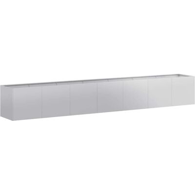 vidaXL Hochbeet 280x40x40 cm Verzinkter Stahl - Pflanzkübel vidaXL Hochbeet 280x40x40 cm Verzinkter Stahl - Pflanzkübel