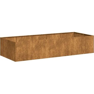 vidaXL Plant Box Weathering Steel 200x80x40 cm - Plant Box vidaXL Plant Box Weathering Steel 200x80x40 cm - Plant Box
