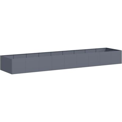 Vidaxl Stål Havekrukke - 360x80x40 - Holdbar & Stilfuld Vidaxl Stål Havekrukke - 360x80x40 - Holdbar & Stilfuld