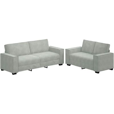 vidaXL Sofagarnitur mit Kissen - Wohnzimmermöbel vidaXL Sofagarnitur mit Kissen - Wohnzimmermöbel
