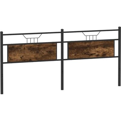 vidaXL Pääty Savuvaahtera 193 cm Puu ja teräs pääty - Pääty 193 cm, Ruskea, Teräs, Puu vidaXL Pääty Savuvaahtera 193 cm Puu ja teräs pääty - Pääty 193 cm, Ruskea, Teräs, Puu