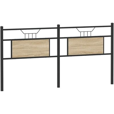 vidaXL Sonoma Eik 160 cm Kopstuk - Bedhoofdeinde vidaXL Sonoma Eik 160 cm Kopstuk - Bedhoofdeinde