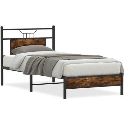 VidaXL Metal Bed Frame - Supportive, Durable, 75x190cm VidaXL Metal Bed Frame - Supportive, Durable, 75x190cm