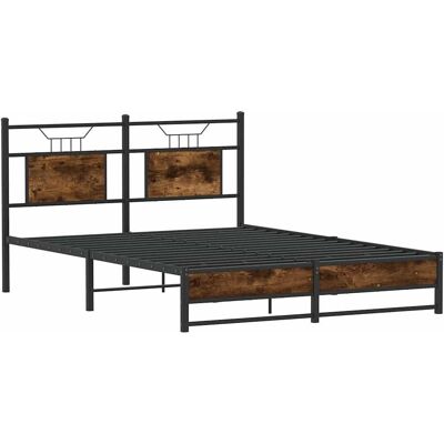 vidaXL Sänkykehys 150x200cm Tumman puu vidaXL Sänkykehys 150x200cm Tumman puu