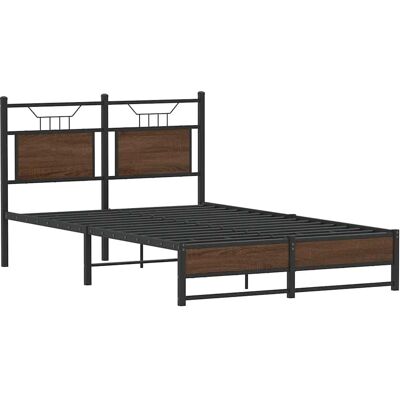 vidaXL Sengestel Brun 120x200cm Træramme vidaXL Sengestel Brun 120x200cm Træramme