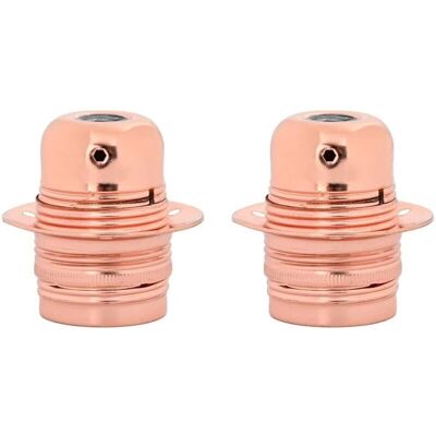 vidaXL Roségold Lampenfassung - E27 Vintage Leuchte vidaXL Roségold Lampenfassung - E27 Vintage Leuchte