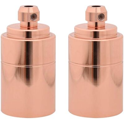 vidaXL Roségold Lampenfassung 41 x 80 mm - Lampenhalter vidaXL Roségold Lampenfassung 41 x 80 mm - Lampenhalter