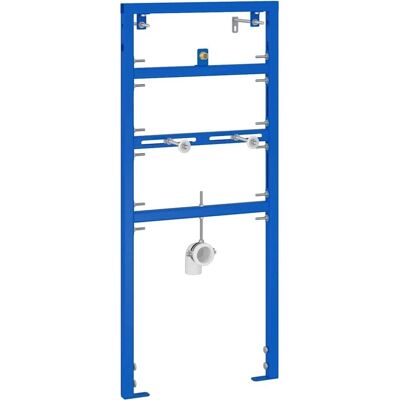 vidaXL Badkameraccessoires Beugels Blauw Staal - 50 x 17,5 x 139 cm - Badkameraccessoires vidaXL Badkameraccessoires Beugels Blauw Staal - 50 x 17,5 x 139 cm - Badkameraccessoires