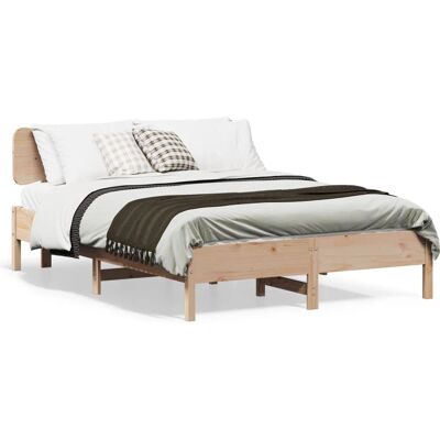 vidaXL Luonnollinen mäntyvuodekehys 135x190cm - Sängentyyppi vidaXL Luonnollinen mäntyvuodekehys 135x190cm - Sängentyyppi