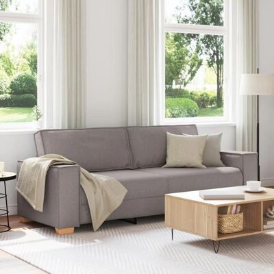 Vidaxl - Canapé Taupe 180 cm - Salon Moderne - Publicité Vidaxl - Canapé Taupe 180 cm - Salon Moderne - Publicité