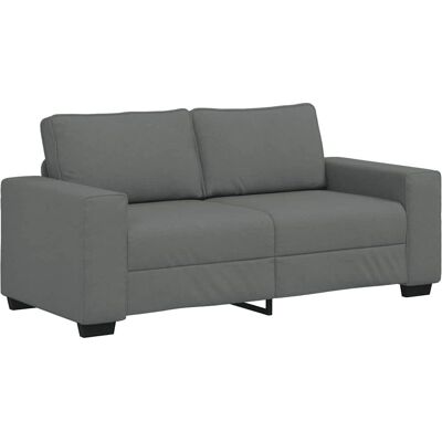 Canapé 2 places gris foncé - Mobilier de salon - Publicité Canapé 2 places gris foncé - Mobilier de salon - Publicité