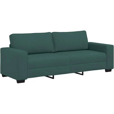 vidaXL Driezitsbank Donkergroen 180cm - Bank vidaXL Driezitsbank Donkergroen 180cm - Bank