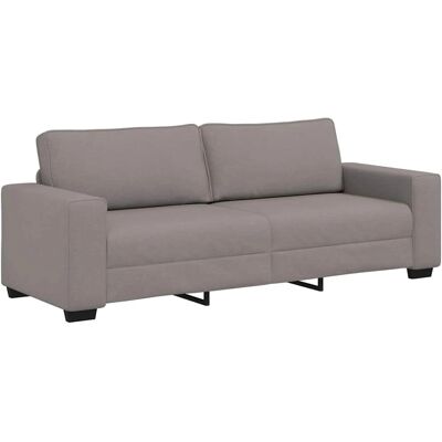 vidaXL 180 cm Taupe 3-Sitzer-Sofa - Sofa vidaXL 180 cm Taupe 3-Sitzer-Sofa - Sofa