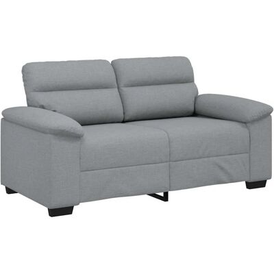 vidaXL 2-personers sofa Lys grå - Møbler til stue vidaXL 2-personers sofa Lys grå - Møbler til stue