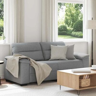 vidaXL 2-personers sofa Lys Grå 140 cm - Sofa vidaXL 2-personers sofa Lys Grå 140 cm - Sofa
