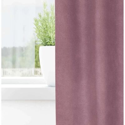 vidaXL Dunkelrosa Polyester Vorhänge - Langlebige Fensterabdeckung vidaXL Dunkelrosa Polyester Vorhänge - Langlebige Fensterabdeckung