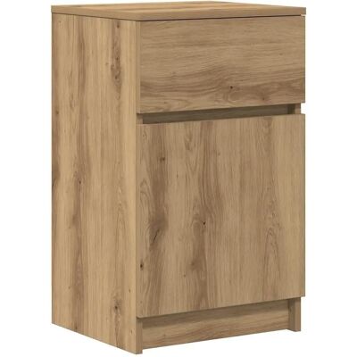 vidaXL Nachttisch Artisan-Eiche - Holzwerkstoff vidaXL Nachttisch Artisan-Eiche - Holzwerkstoff