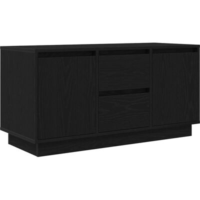 vidaXL TV-skab i sort eg med LED-lys 193.5x41x50 cm vidaXL TV-skab i sort eg med LED-lys 193.5x41x50 cm