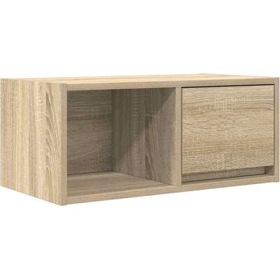 vidaXL Wandmontiertes TV-Möbel Sonoma Eiche 60x31x25.5 cm vidaXL Wandmontiertes TV-Möbel Sonoma Eiche 60x31x25.5 cm