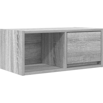 vidaXL Sonoma Oak Wandmontage TV Kast - 80x31x25.5 cm - Engineered Wood vidaXL Sonoma Oak Wandmontage TV Kast - 80x31x25.5 cm - Engineered Wood