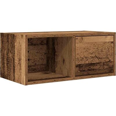 vidaXL TV Kast Sonoma Eik - Wandmontage vidaXL TV Kast Sonoma Eik - Wandmontage