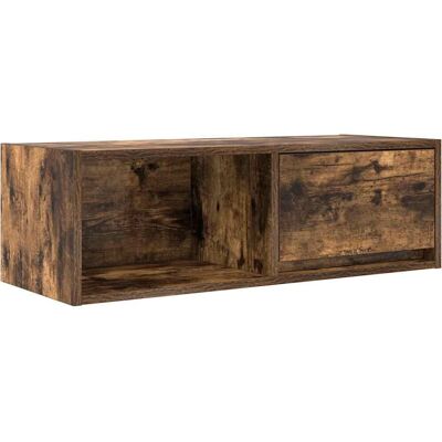 vidaXL Wandmontage TV-Schrank Räuchereiche 80x31x25,5 cm vidaXL Wandmontage TV-Schrank Räuchereiche 80x31x25,5 cm