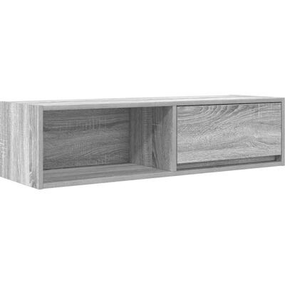 vidaXL Sonoma Eichen 80x31x25,5 cm Engineer Grauer Sonoma TV-Schrank vidaXL Sonoma Eichen 80x31x25,5 cm Engineer Grauer Sonoma TV-Schrank