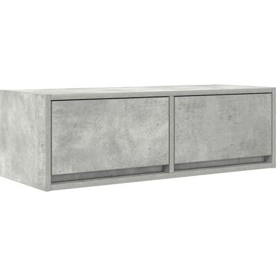 Vidaxl Betonggrauer TV-Schrank - 80x31x25.5cm Vidaxl Betonggrauer TV-Schrank - 80x31x25.5cm