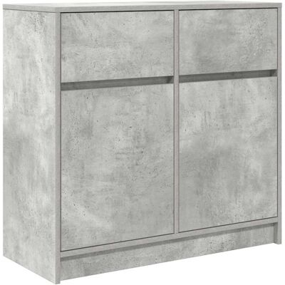 vidaXL Sideboard mit Schublade Betongrau - Sideboard vidaXL Sideboard mit Schublade Betongrau - Sideboard