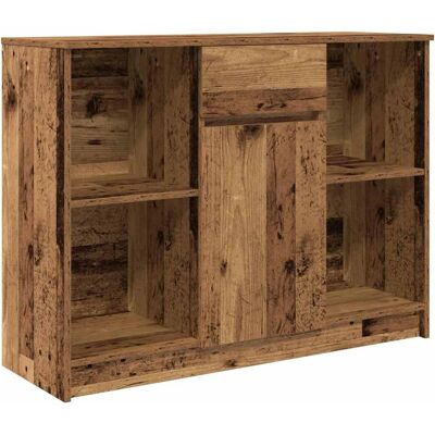 vidaXL Kast met oud hout - 101x35x76 cm - Kunststof hout vidaXL Kast met oud hout - 101x35x76 cm - Kunststof hout
