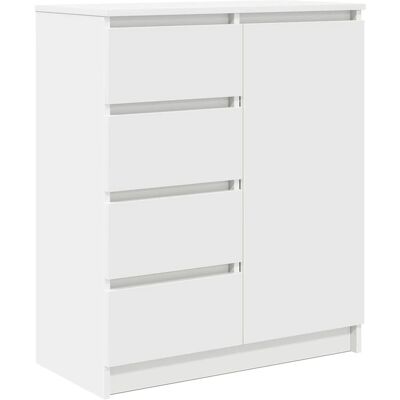vidaxl Weißes Sideboard 71x35x84 cm Holzwerkstoff vidaxl Weißes Sideboard 71x35x84 cm Holzwerkstoff