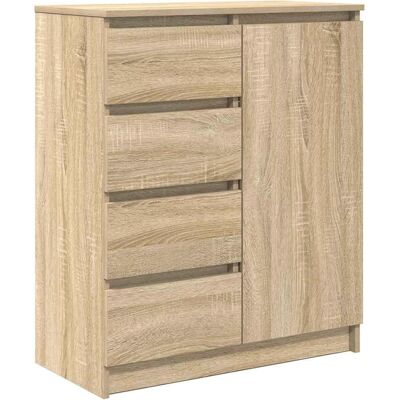 vidaXL Sideboard mit Schubladen Sonoma-Eiche - Sideboard vidaXL Sideboard mit Schubladen Sonoma-Eiche - Sideboard