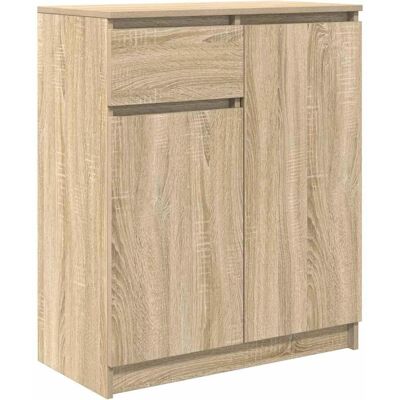 vidaXL Sideboard mit Schublade Sonoma-Eiche - Sideboard vidaXL Sideboard mit Schublade Sonoma-Eiche - Sideboard