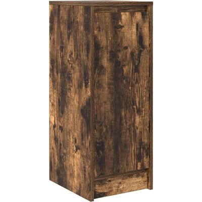 vidaXL Sideboard Räuchereiche 29,5x34x76 cm Holzwerkstoff Braun - Buffet - Publicité vidaXL Sideboard Räuchereiche 29,5x34x76 cm Holzwerkstoff Braun - Buffet - Publicité